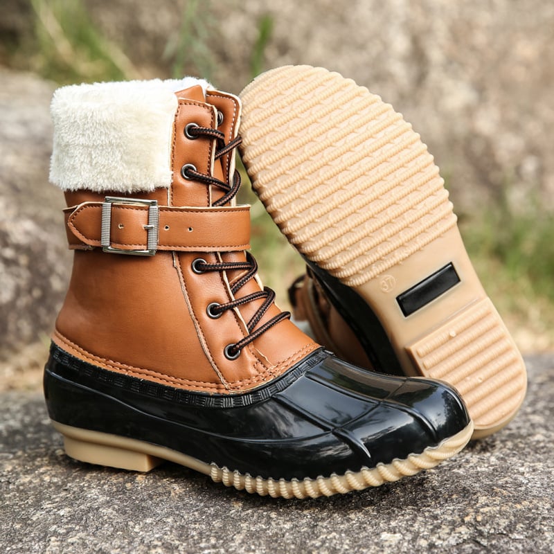 Bottes imperméables pour femmes avec doublure chaude et semelle antidérapante - Maeve