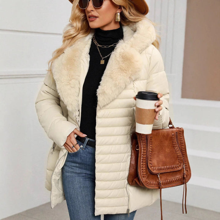 Veste matelassée enveloppante pour femme - Eliande