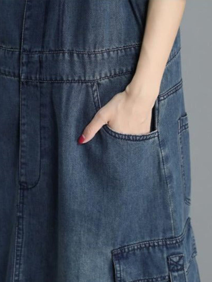 Robe en jean à la coupe décontractée - Vici
