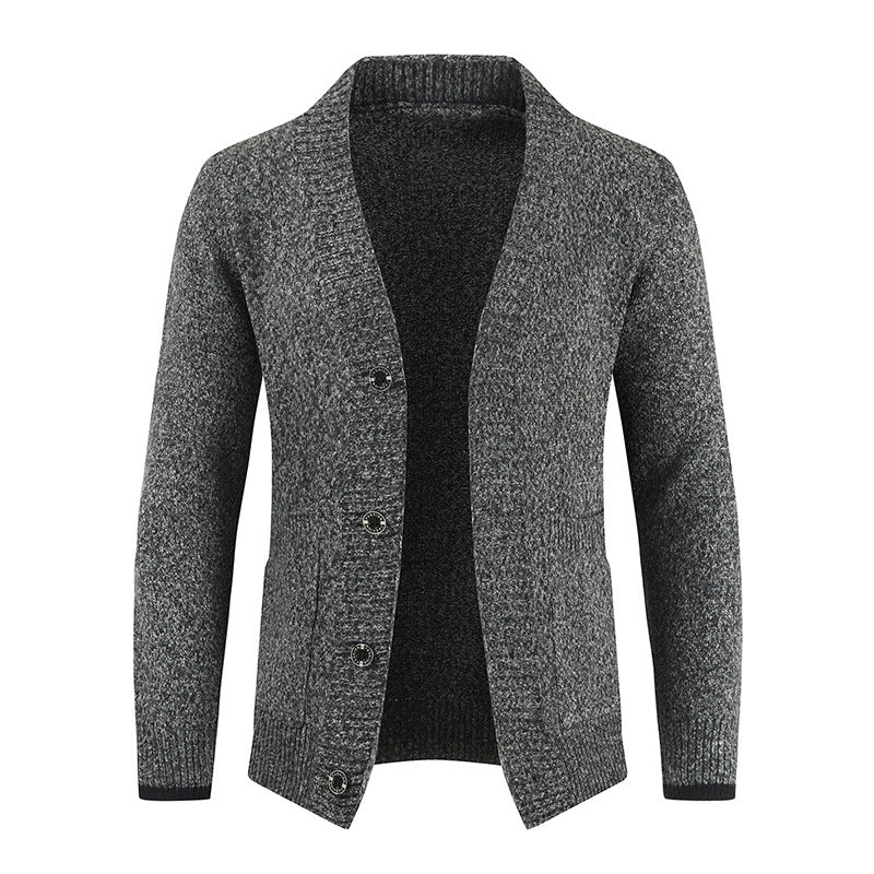 Cardigan en maille à col châle pour homme - Emil