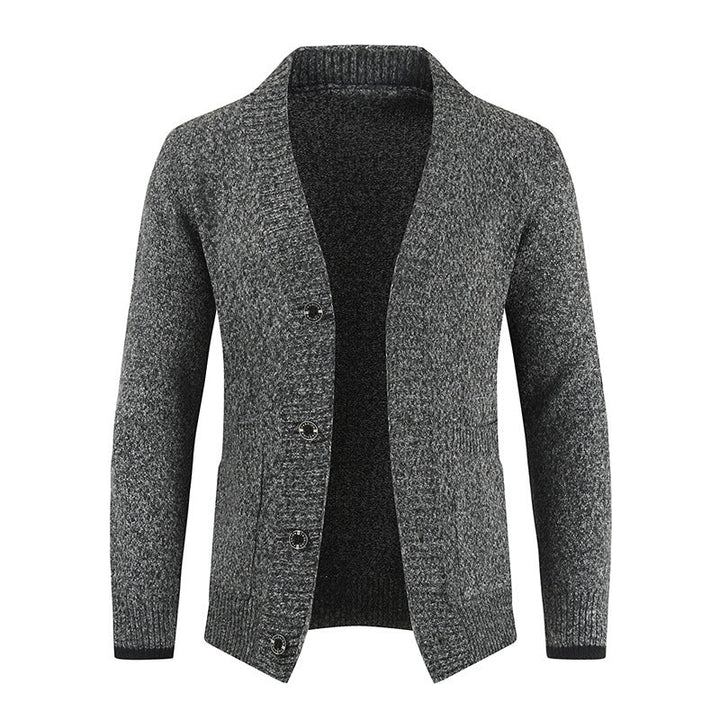 Cardigan en maille à col châle pour homme - Emil