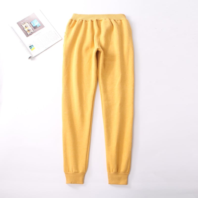 Pantalon femme effet polaire intérieur - Velya