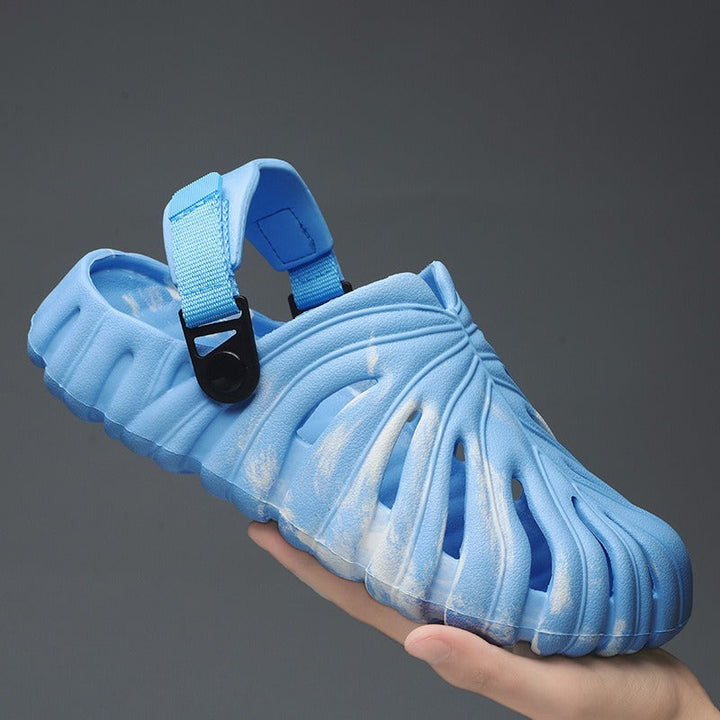 Sandales pour hommes en caoutchouc moulé au design ergonomique et respirant - Mauro