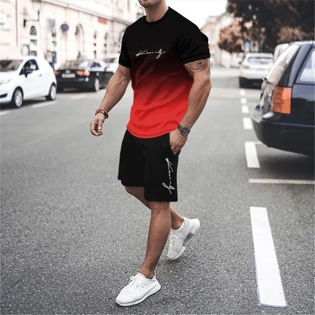 Ensemble sportif pour hommes dans un style urbain moderne en tissu respirant - Mauro