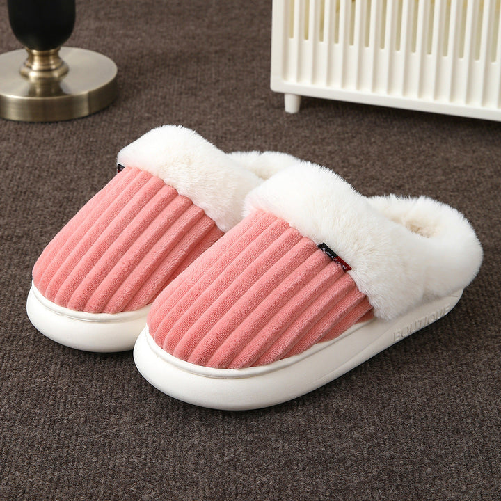 Chaussons effet velours pour femme - Solmere