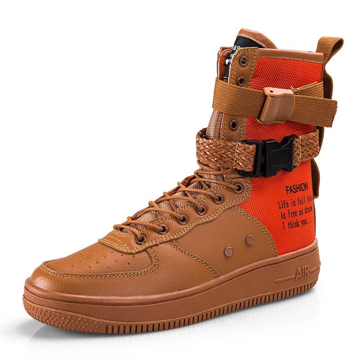 Bottes hautes en toile renforcée pour hommes - Esteban