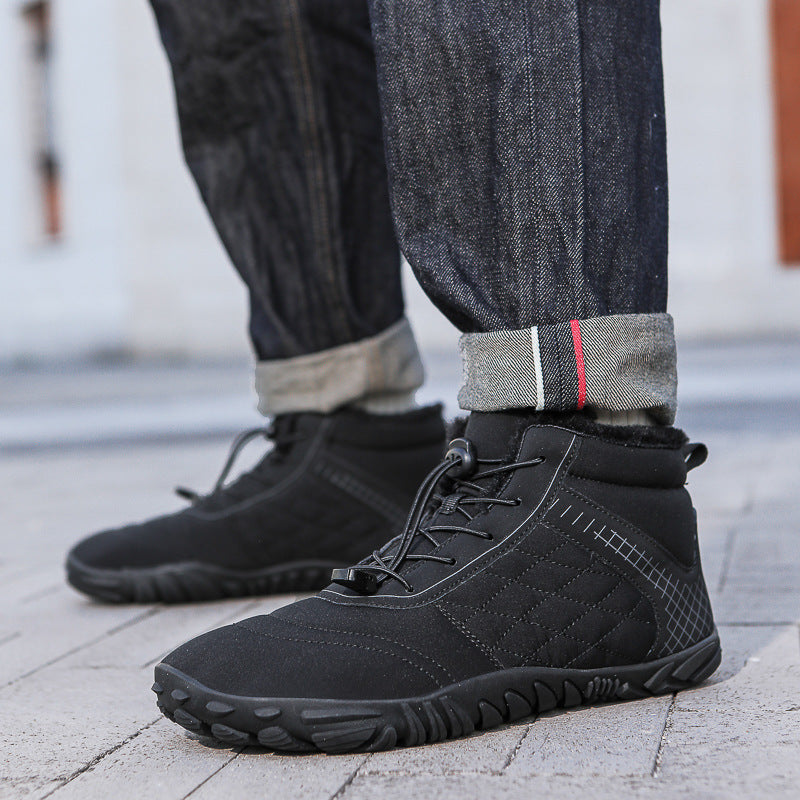 Chaussures d'hiver chaudes unisexes avec doublure chaude - Sinz