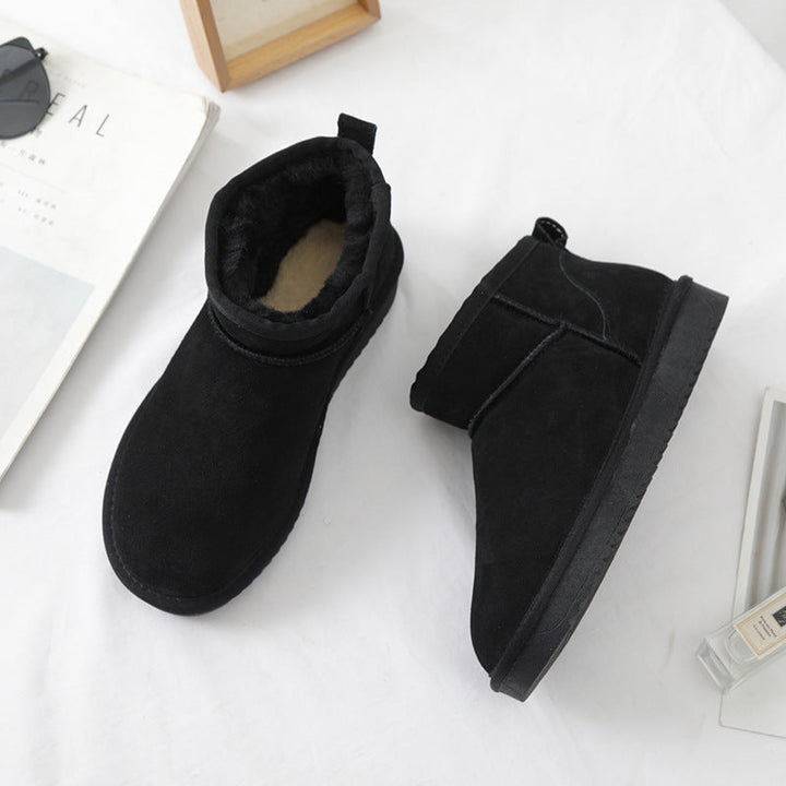 Bottines d'hiver pour femmes en daim avec doublure intérieure - Sophia
