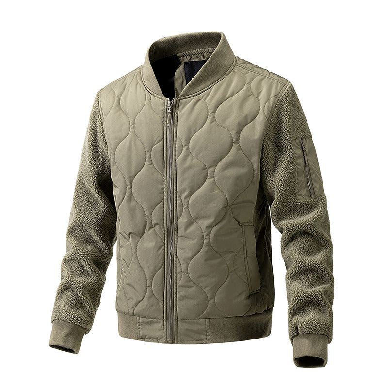 Blouson bombardier pour homme en tissu mélangé végétalien - Auren