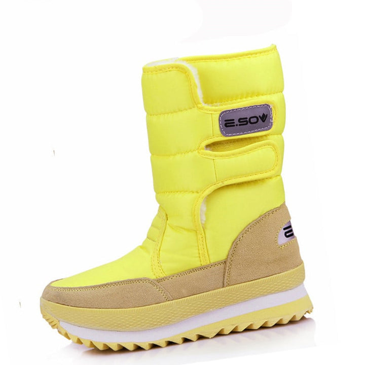 Bottes rembourrées et imperméables pour femmes par temps froid - Evonia