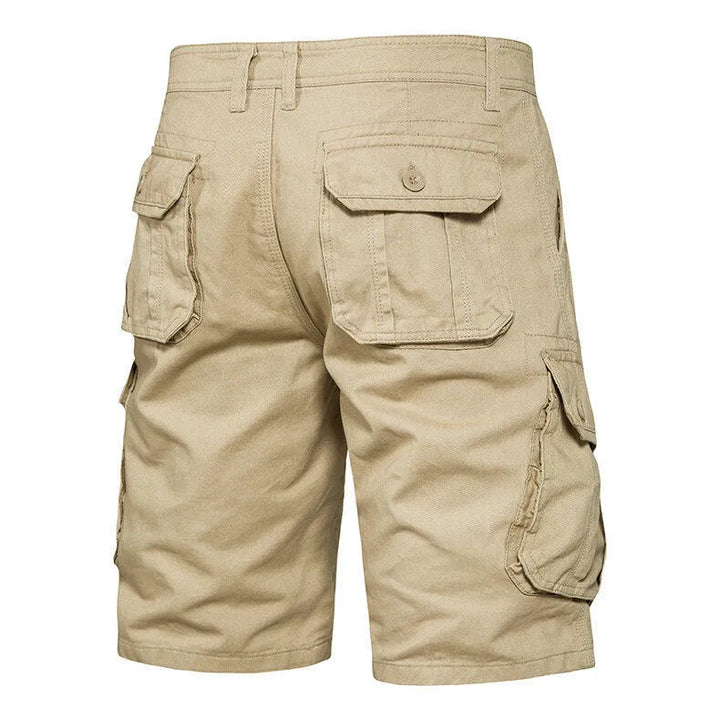 Short décontracté à poches cargo en coton pour hommes - Jason