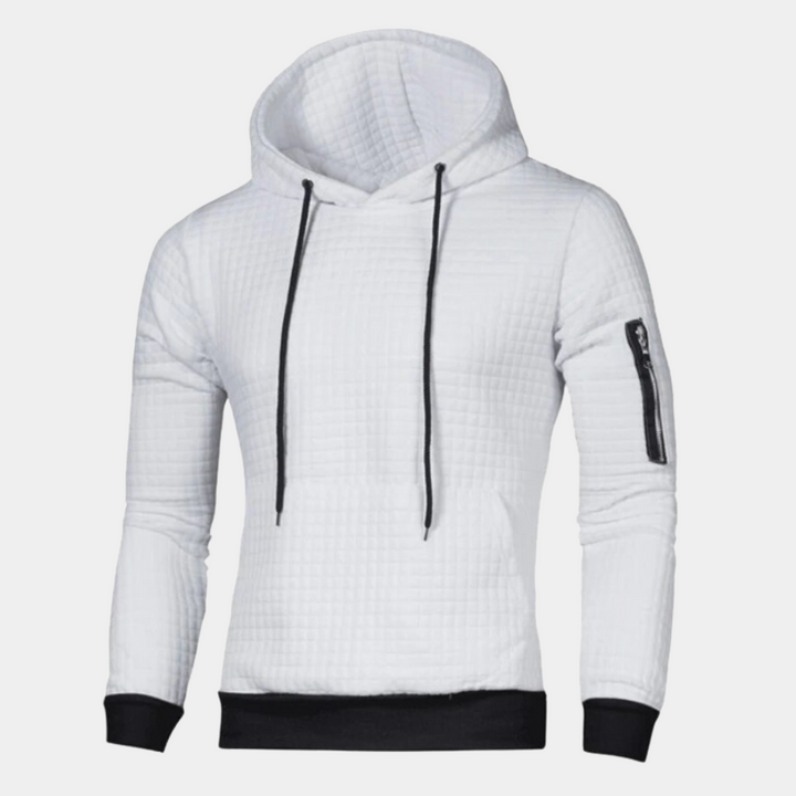 Zack - Sweat à capuche tendance et doux pour homme