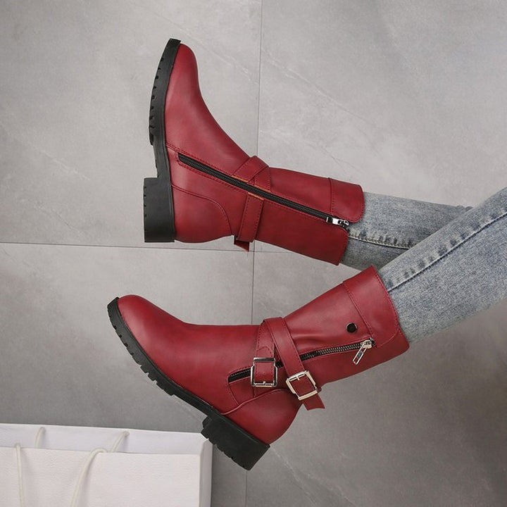Nina - Bottes Martin Talon Bas