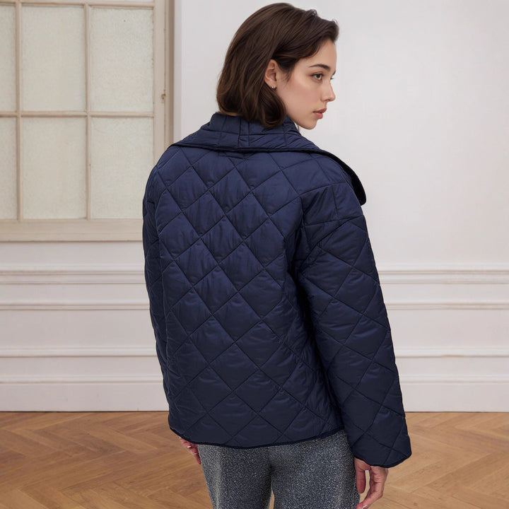 Veste courte à effet matelassé pour femme - Elnara