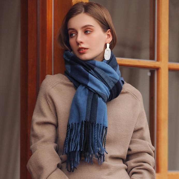 Echarpe femme effet laine douce - Lioren