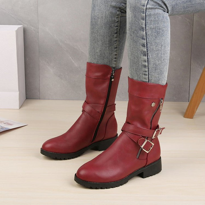 Nina - Bottes Martin Talon Bas