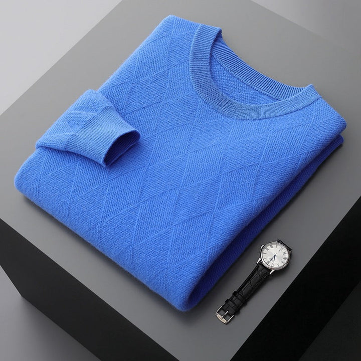 Pull en maille douce de qualité supérieure pour hommes - Alsten