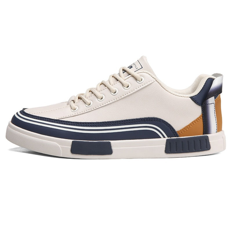 Baskets en toile pour hommes, design minimaliste - Mateo