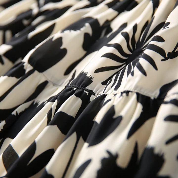 Jupe imprimée au design élégant, parfaite pour un look chic et sophistiqué