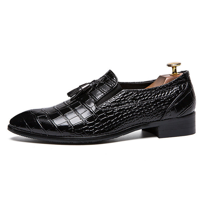 Mocassins en cuir pour hommes Élégants avec glands - Dominik