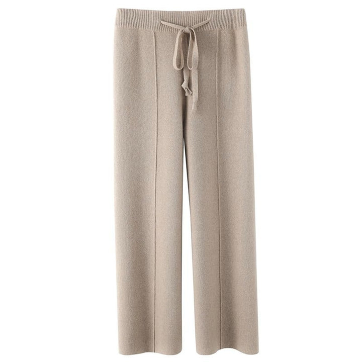 Pantalon effet tricoté doux pour femme - Iverine