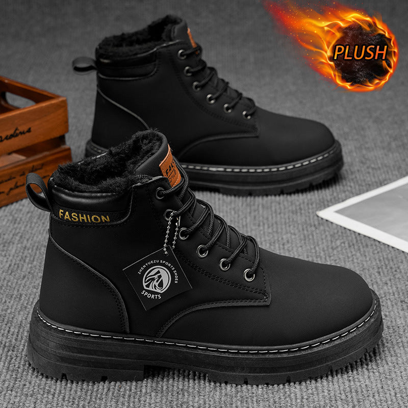 Bottines décontractées vintage pour hommes - Karsen