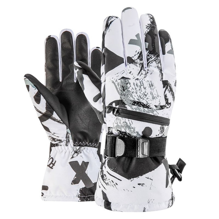 Gants de ski unisexes chauds et imperméables