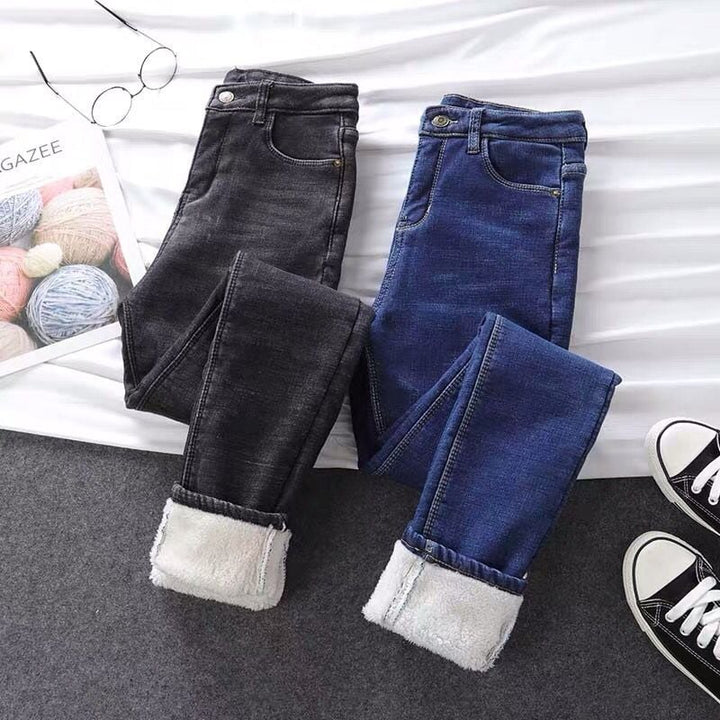 Pantalon thermique effet denim pour femme - Sylverine