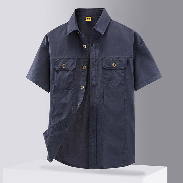 Chemise de travail à poches pour hommes, style décontracté - Felipe