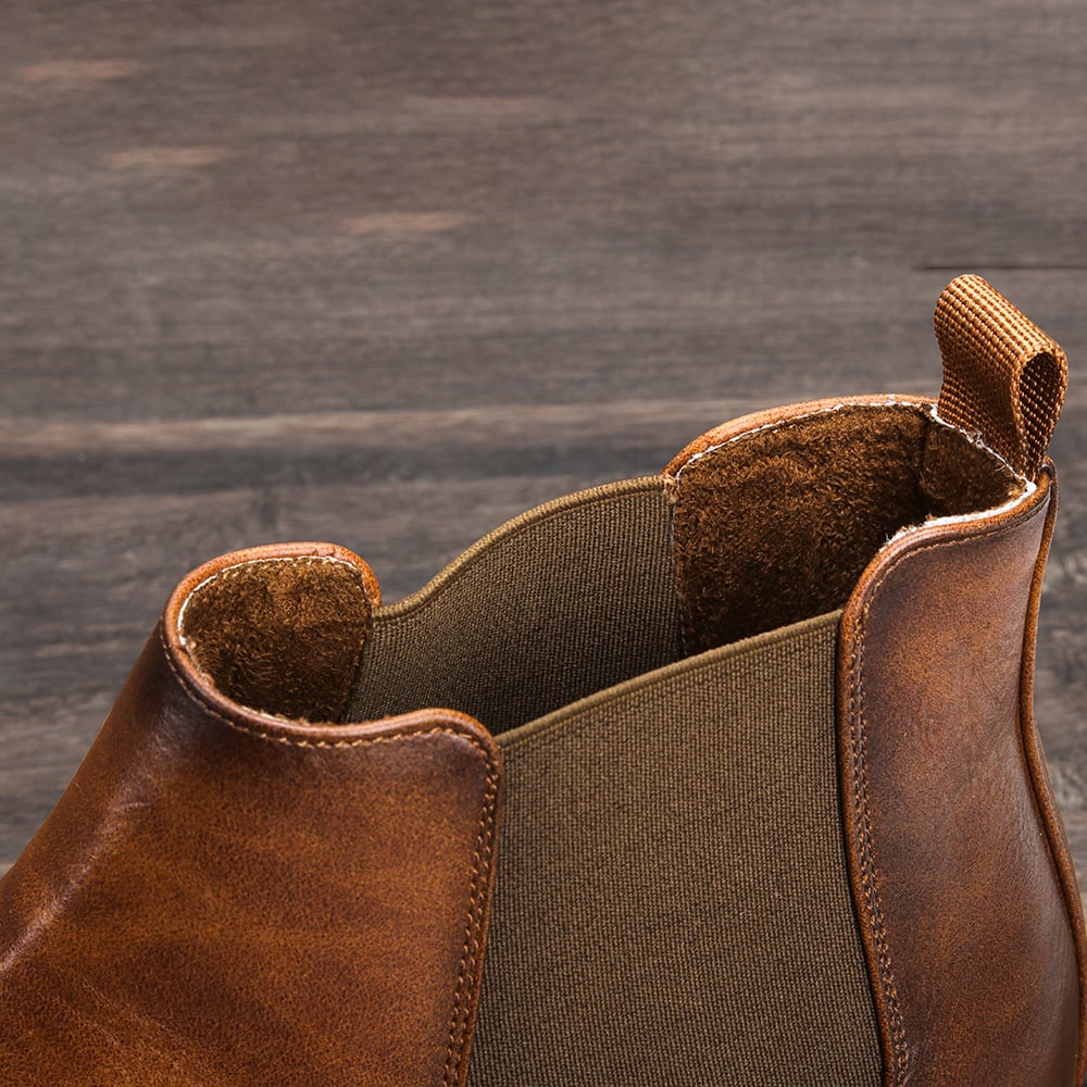 Bottes en cuir imperméables pour hommes - Narev