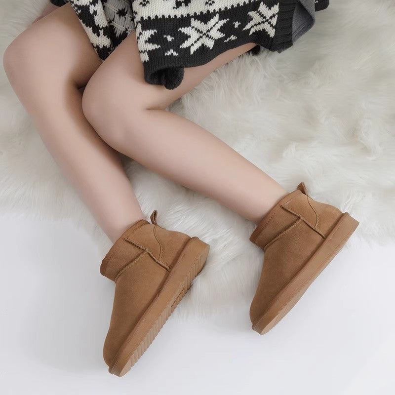 Bottines d'hiver pour femmes en daim avec doublure intérieure - Sophia
