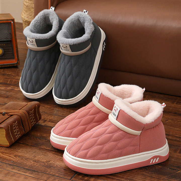 Chaussons unisexes matelassés avec doublure chaude - Frakie
