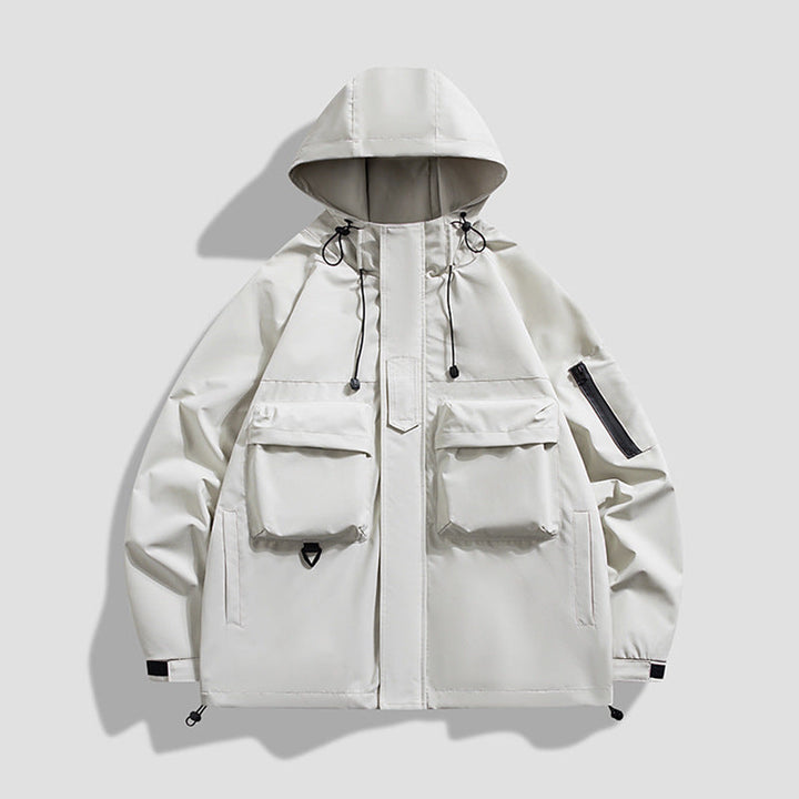 Veste cargo coupe-vent avec capuche - Lukas