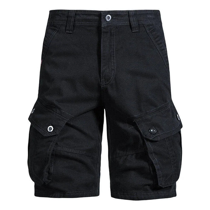 Short décontracté à poches cargo en coton pour hommes - Jason