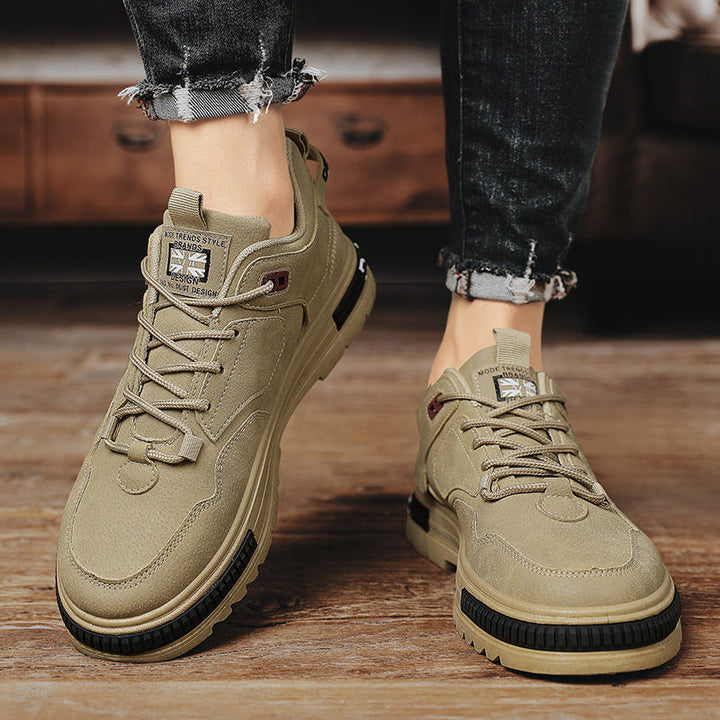 Bottines en tissu pour hommes structure technique - Haldorik