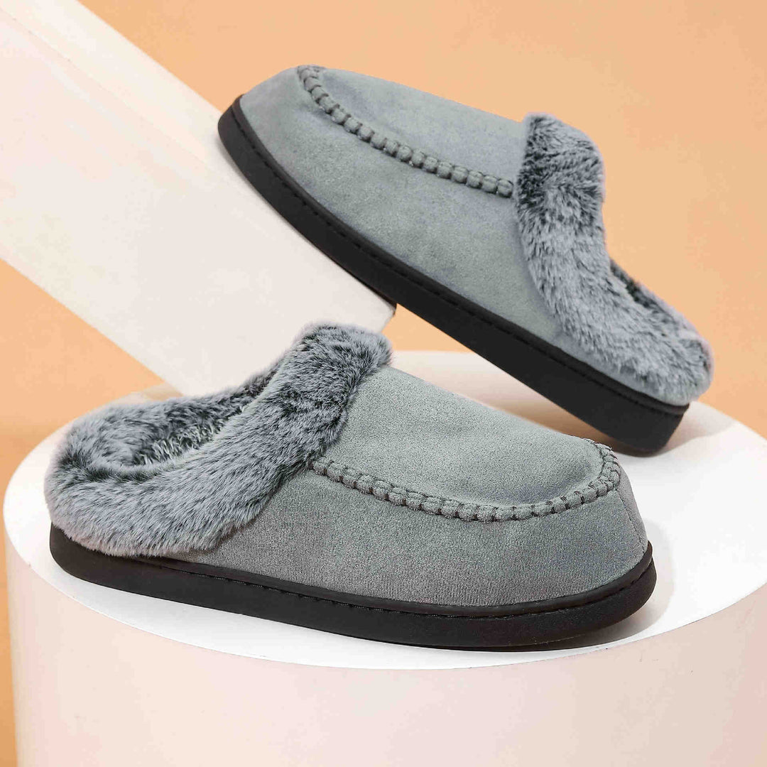 Chaussons pour hommes avec effet hivernal doux - Ervann