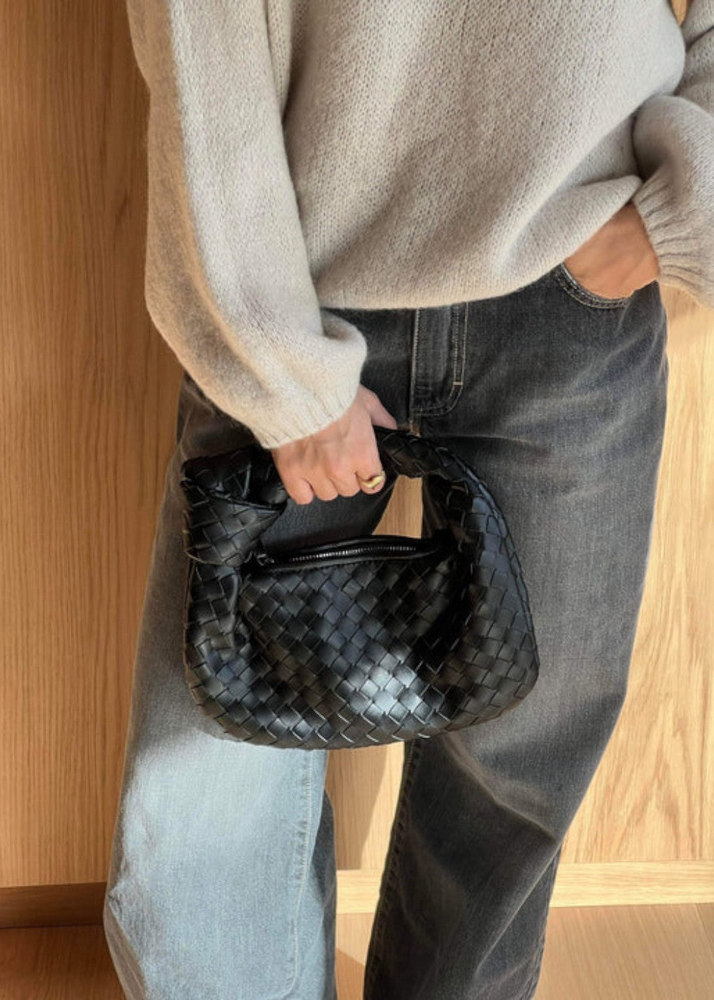 Mini sac tressé pour femme - Soera