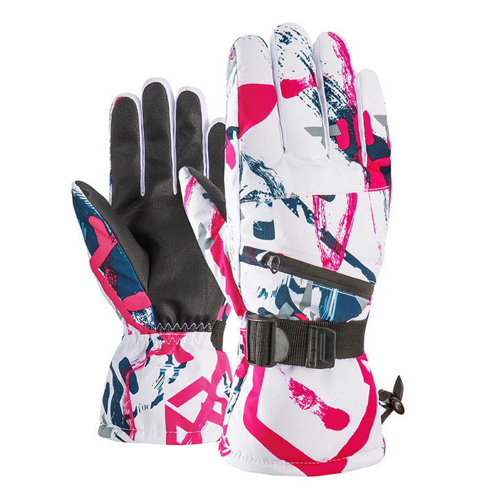 Gants de ski unisexes chauds et imperméables