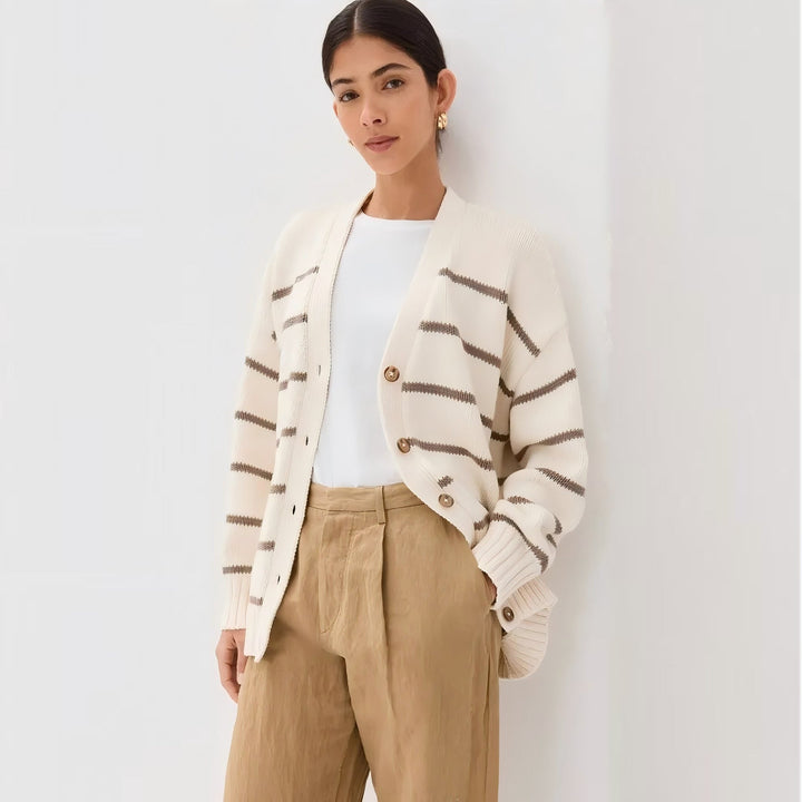 Cardigan léger en maille pour femmes - Livena