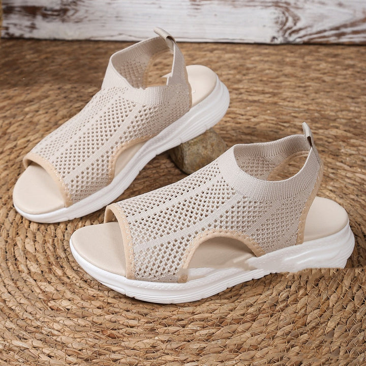 Sandales de sport pour femmes en tissu respirant de style décontracté - Natalia