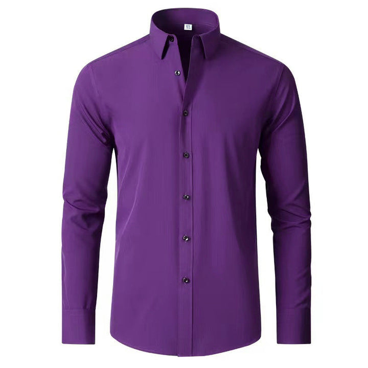 Gary - Chemise pour homme avec stretch et anti-froissement