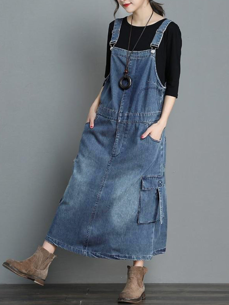 Robe en jean à la coupe décontractée - Vici