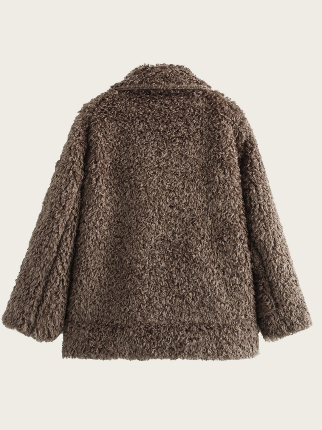 Manteau polaire à large revers pour femme - Daria