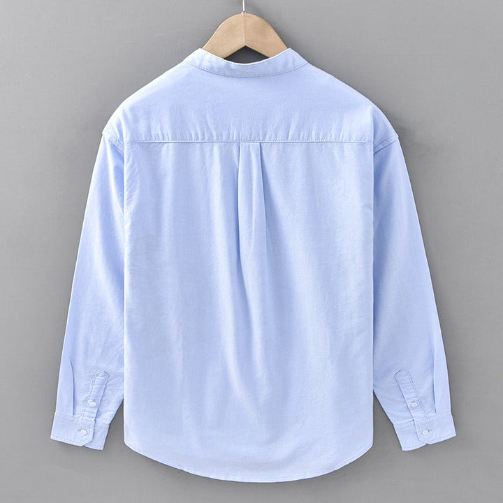 Chemise ample en coton lavé pour hommes - Elias