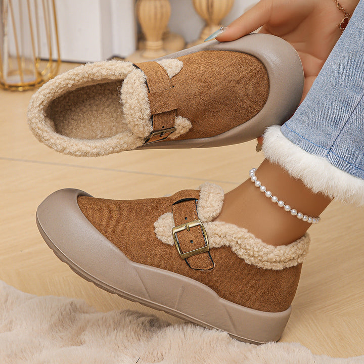 Sabots d'hiver pour femmes avec bout renforcé et boucle - Renate