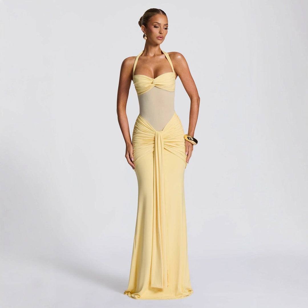 Robe moulante à bretelles - Elara