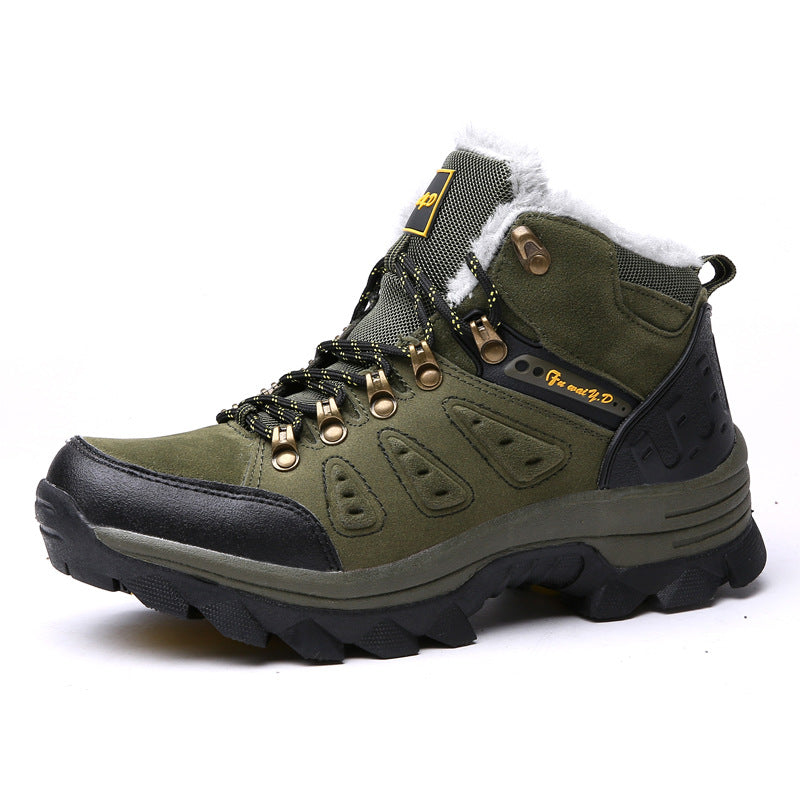 Chaussures de randonnée pour hommes avec semelle de traction et doublure thermique - Roland