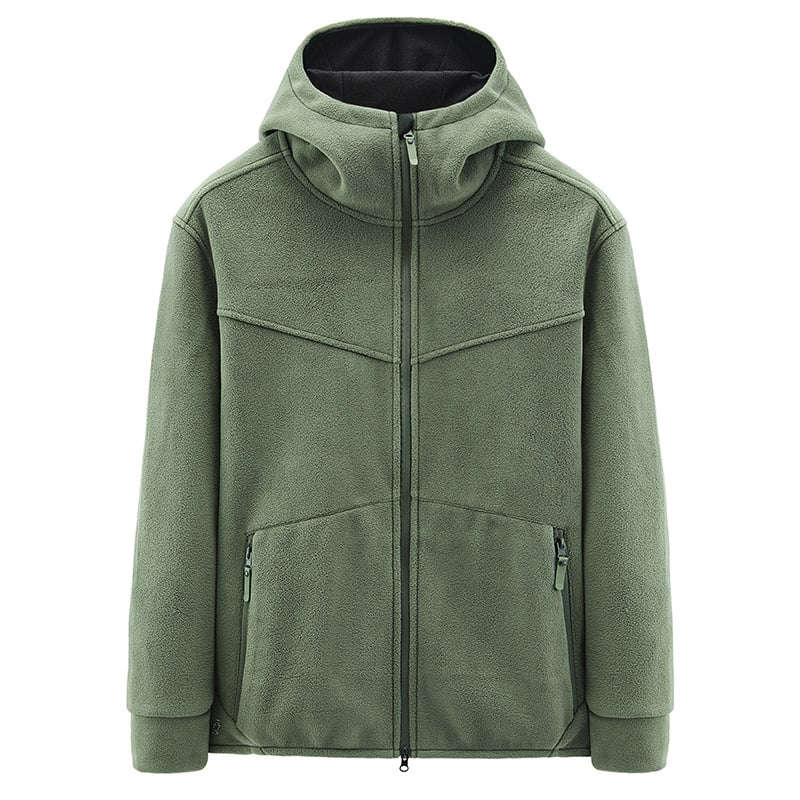 Veste polaire à capuche pour hommes - Nils