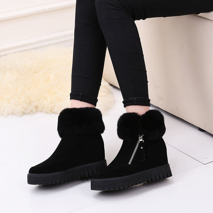 Bibi - Bottes de Neige Courtes Talon Intégré