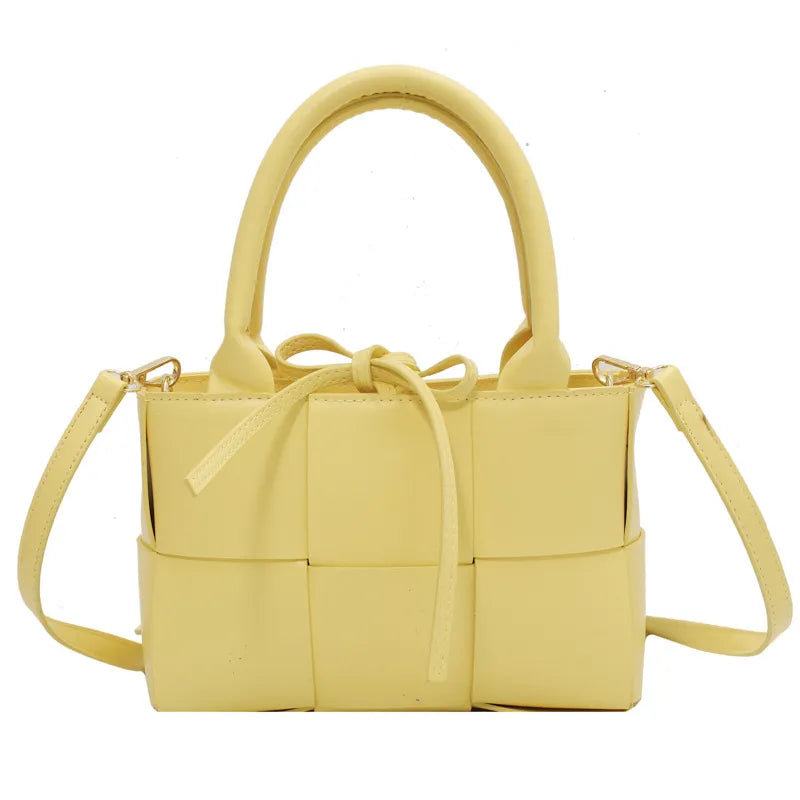 Petit sac à bandoulière à effet tressé pour femme - Lía
